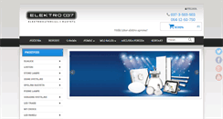 Desktop Screenshot of elektro037.com